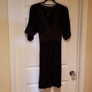 Black kimono style dress